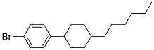 1-BROMO-4-(4'-HEXYLCYCLOHEXYL)BENZENE 结构式