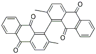 2,2'-Dimethyl-1,1'-dianthraquinone 结构式