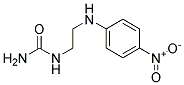 2-[(4-Nitrophenyl)-amino]-ethyl-urea 结构式