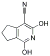 1,3-DIHYDROXY-6,7-DIHYDRO-5H-CYCLOPENTA(C)PYRIDINE-4-CARBONITRILE 结构式