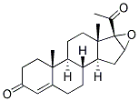 16A,17-EPOXYPROGESTERONE 结构式