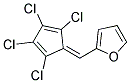 2-((2,3,4,5-TETRACHLORO-2,4-CYCLOPENTADIENYLIDENE)METHYL)FURAN 结构式