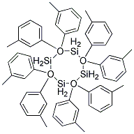 2,2,4,4,6,6,8,8-OCTA(M-TOLYL)CYCLOTETRASILOXANE 结构式