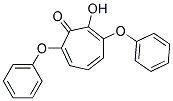 2-HYDROXY-3,7-DIPHENOXY-2,4,6-CYCLOHEPTATRIEN-1-ONE 结构式