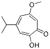 2-HYDROXY-4-ISOPROPYL-6-METHOXY-2,4,6-CYCLOHEPTATRIENONE 结构式