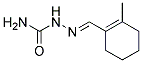 2-METHYL-1-CYCLOHEXENECARBALDEHYDESEMICARBAZONE 结构式