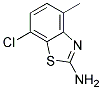 2-Amino-7-chloro-4-methylbenzothiazole 结构式