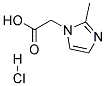 (2-Methyl-imidazol-1-yl)-aceticacidhydrochloride 结构式