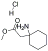 (1-氨基环己基)乙酸甲酯盐酸盐 结构式