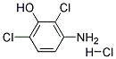 2,6-二氯-3-氨基苯酚盐酸盐 结构式