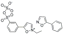 2-Ethyl-5-phenylisoxazolium-3'-sulfonate = N-ethyl-5-phenylisoxazolium-3'-sulfonate 结构式