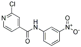 2-CHLORO-N-(3-NITROPHENYL)-4-PYRIDINECARBOXAMIDE 结构式