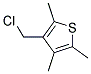 2,3,5-三甲基-4-氯甲基噻吩 结构式