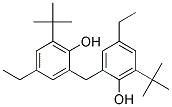 2,2'-METHYLEN-BIS-(4-ETHYL-6-TERT-BUTYLPHENOL) 结构式