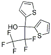 2,2,3,3,3-PENTAFLUORO-1,1-BIS(2-THIENYL)PROPAN-1-OL 结构式