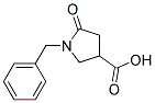 1-BENZYL-2-PYRROLIDINONE-4-CARBOXYLIC ACID 结构式