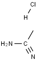 1-AMINOACETONITRILE HYDROCHLORIDE 结构式