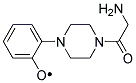 1-[4-(2-AMINO-ACETYL)-PIPERAZIN-1-YL]-2-PHENOXY- 结构式