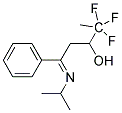 1,1,1-TRIFLUORO-4-ISOPROPYLIMINO-1-METHYL-4-PHENYL-BUTANE-2-OL 结构式