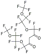 1,1,1,3,3,4,4,6,6,10,10,12,12,13,13,15,15,15-OCTADECAFLUORO-2,5,11,14-TETRAOXAPENTADECANE-7,9-DIONE 结构式