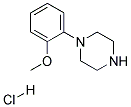 1-(2-METHOXYPHENYL)PIPERAZINE HCL 结构式