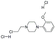 1-(2-CHLOROETHYL)-4-(2-METHOXYPHENYL)-PIPERAZINE DIHYDROCHLORIDE 结构式