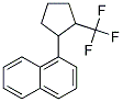 1-(2-TRIFLUOROMETHYL-CYCLOPENTYL)-NAPHTHALENE 结构式