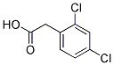 2,4-DICHLOROPHENYLACETIC ACID SOLUTION 100UG/ML IN T-BUTYLMETHYL ETHER 1ML 结构式