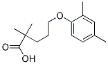 2,2-DIMETHYL-5-(2,4-XYLYLOXY)VALERIC ACID 结构式