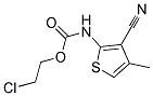 2-Chloroethyl N-(3-cyano-4-methyl-2-thienyl)carbamate, tech 结构式