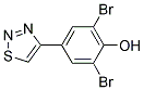 2,6-DIBROMO-4-(1,2,3-THIADIAZOL-4-YL)PHENOL, TECH 结构式