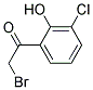 2-BROMO-1-(3-CHLORO-2-HYDROXYPHENYL)ETHANONE 结构式