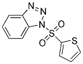 1-(2-THIENYLSULFONYL)-1H-BENZOTRIAZOLE 结构式