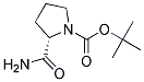 1-BOC-L-PROLINAMID 结构式