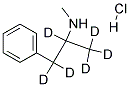 (+/-)-1-PHENYL-2-METHYLAMINOPROPANE-1,1,2,3,3,3-D6 HCL - CONTROLLED 结构式