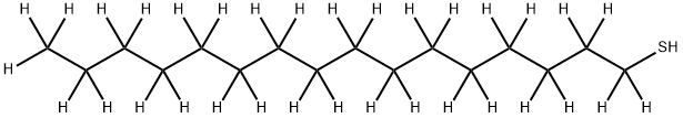 1-HEXADECANE-D33-THIOL 结构式