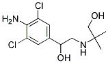 2-[2-(4-AMINO-3,5-DICHLORO-PHENYL)-2-HYDROXY-ETHYLAMINO]-2-METHYL-PROPAN-1-OL 结构式