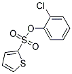 2-CHLOROPHENYL THIOPHENE-2-SULPHONATE 结构式