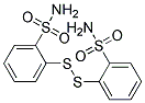 2-{[2-(AMINOSULPHONYL)PHENYL]DITHIO}BENZENE-1-SULPHONAMIDE 结构式