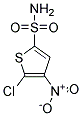2-CHLORO-3-NITROTHIOPHENE-5-SULPHONAMID 结构式
