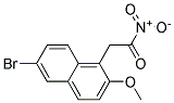 2-(6-BROMO-2-METHOXY-1-NAPHTHYL)ACETONITRIL 结构式