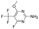 2-AMINO-4-FLUORO-6-METHOXY-5-(TRIFLUOROMETHYL)PYRIMIDIN 结构式