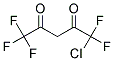 1-CHLORO-1,1,5,5,5-PENTAFLUORO-2,4-PENTANEDIONE, TECH. 结构式