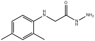 2-[(2,4-二甲基苯基)氨基]乙酰肼 结构式