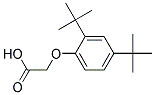 2-[2,4-DI(TERT-BUTYL)PHENOXY]ACETIC ACID 结构式