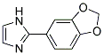 2-BENZO[1,3]DIOXOL-5-YL-1H-IMIDAZOLE 结构式