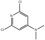2,6-二氯-N,N-二甲基吡啶-4-胺 结构式