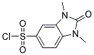 1,3-DIMETHYL-2-OXO-2,3-DIHYDRO-1H-BENZOIMIDAZOLE-5-SULFONYL CHLORIDE 结构式