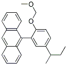 10-(5-SEC-BUTYL-2-(METHOXYMETHOXY)PHENYL)ANTHRACENE 结构式