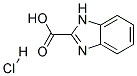 1H-BENZIMIDAZOLE-2-CARBOXYLIC ACID HYDROCHLORIDE 结构式